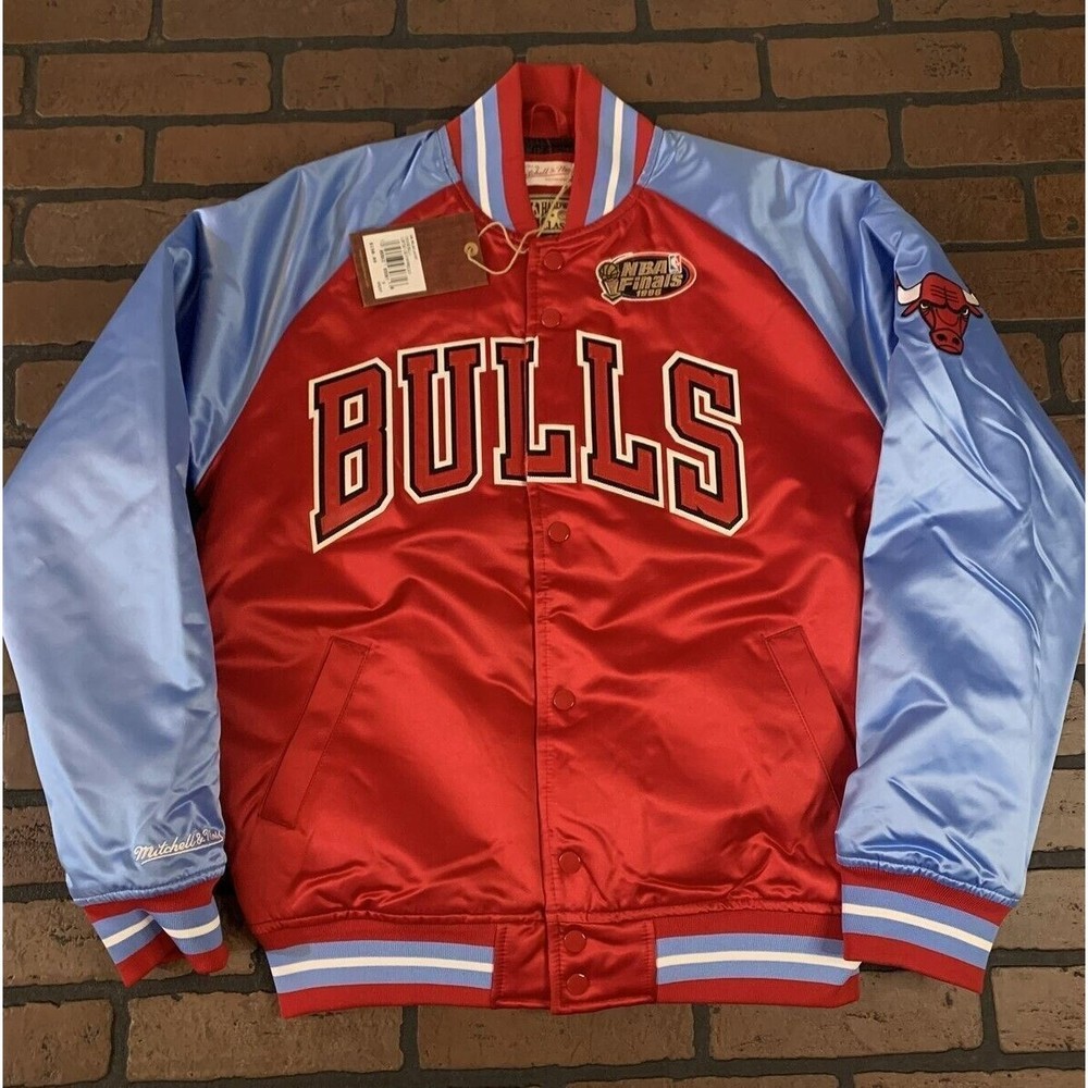 BULLS Finals Mitchell & Ness‎ Special Script Heavyweight Jacket S L 2XL